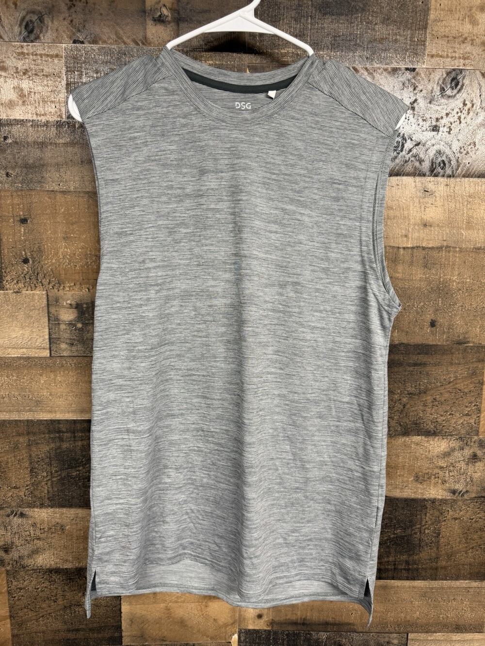 DSG Men’s Size Small Movement Muscle Tank Gray Sleeveless Shirt NWT SKU 0013